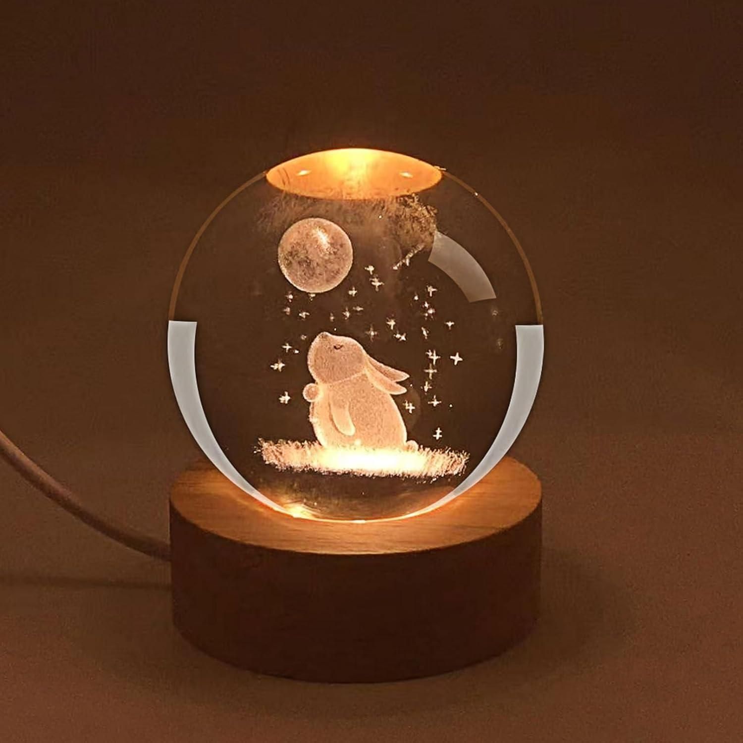 3d Crystal Ball Light