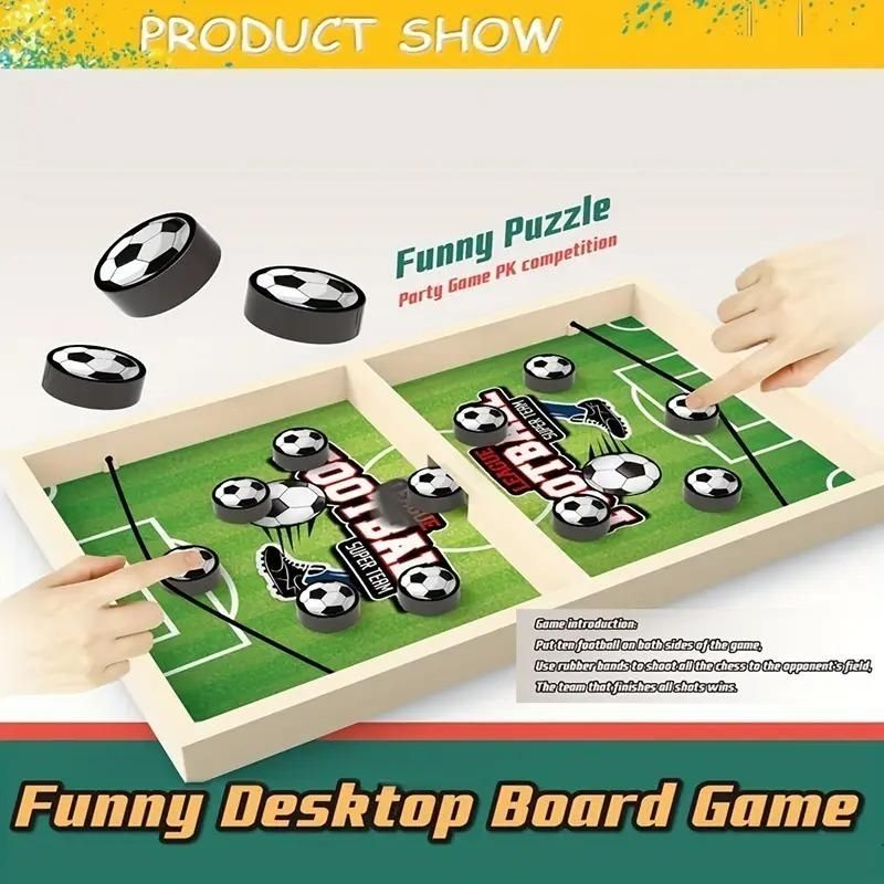Football Sling Puck Board Game