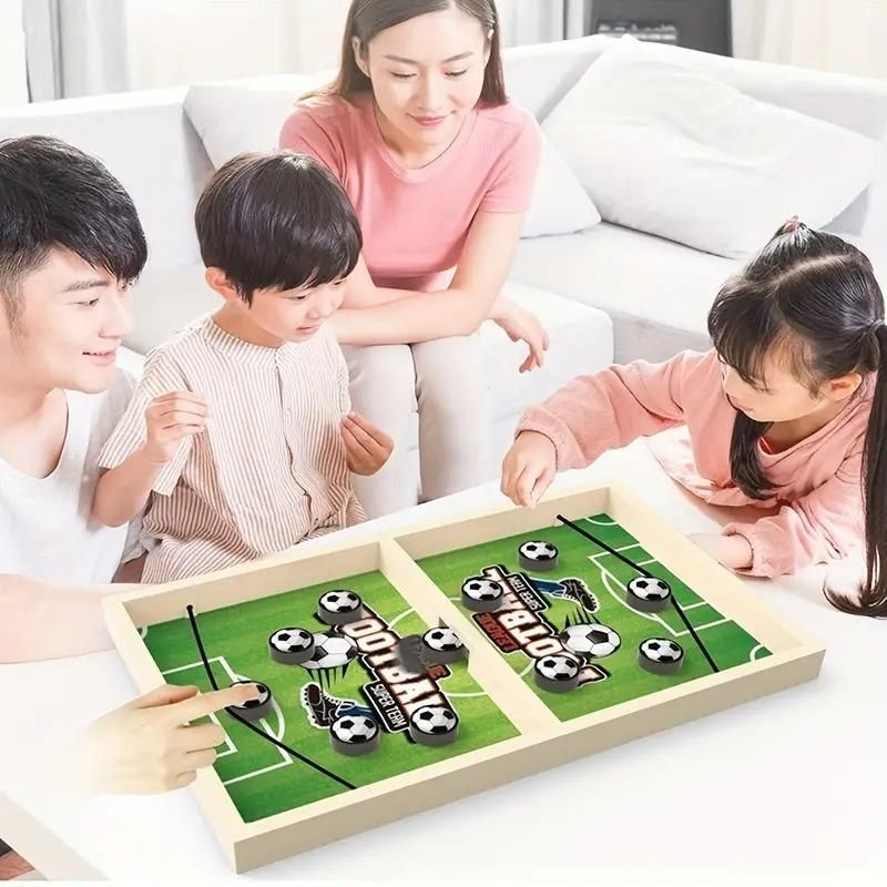 Football Sling Puck Board Game